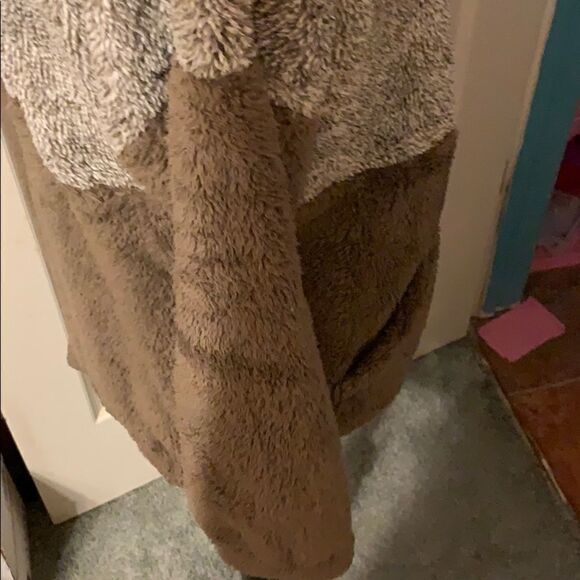 Sherpa dyed pullover  with pocketsNew - Picture 6 of 8